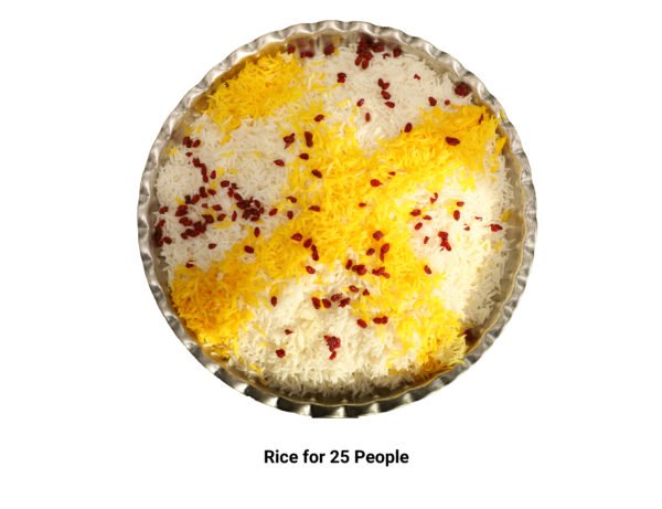 Rice for 25 People